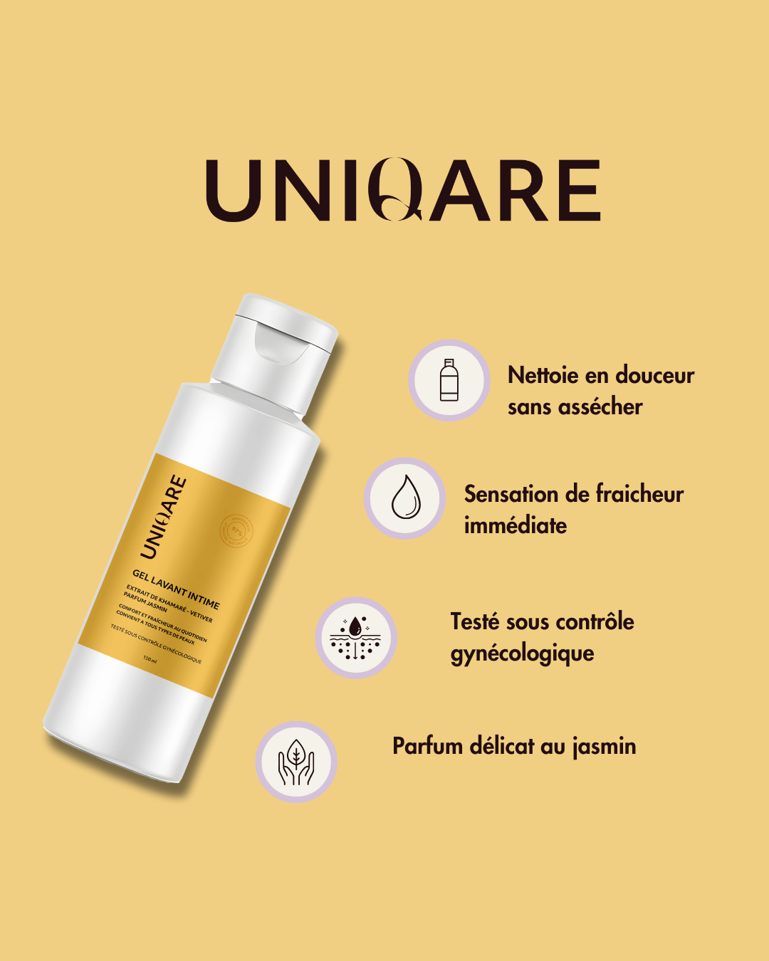 Gel lavant intime femme