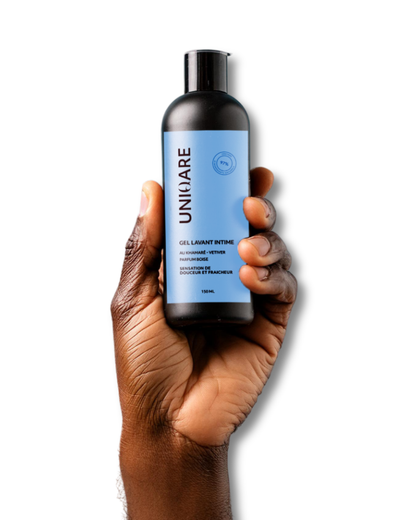 Gel lavant intime homme